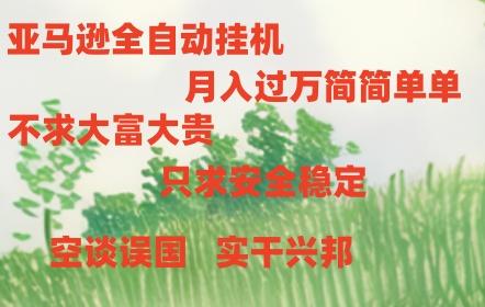 亚马逊全自动浏览挂机，，收益稳定且前景广阔-我爱自学网