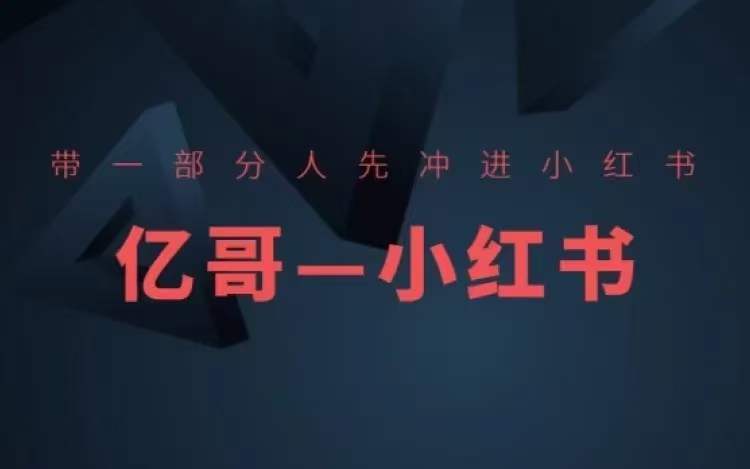 ​​带一部分人先冲进小红书，小红书开店、选品、爆款裂变-我爱自学网