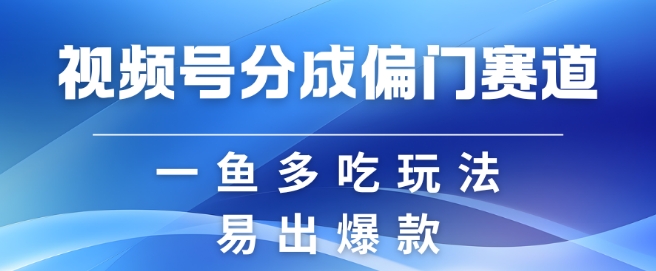 视频号创作者分成计划偏门类目，容易爆流，实拍内容简单易做【揭秘】-我爱自学网