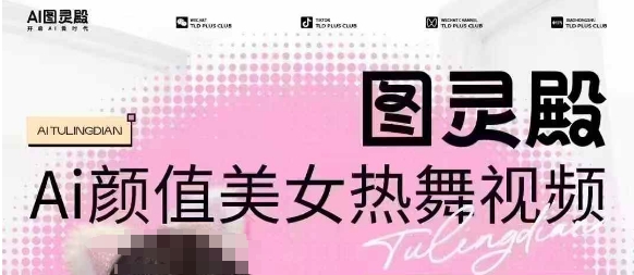 全网首发，原价988图灵殿AI颜值美女热舞视频，云端生图，轻松过原创-我爱自学网