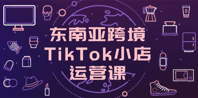 东南亚跨境TikTok小店运营课，掌握店铺设置与流量转化核心技巧-我爱自学网