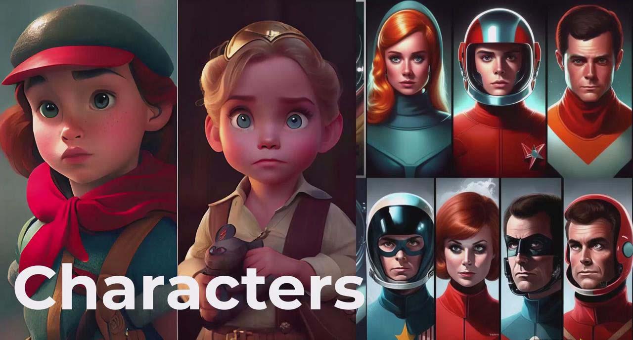 图片[3]-掌握 MidJourney V5 AI + ChatGPT创建一致的角色设计图像-22节课-中英字幕-我爱自学网