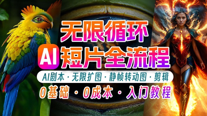 AI剪辑无限循环画面：新手轻松月入上万的秘技【揭秘】-我爱自学网