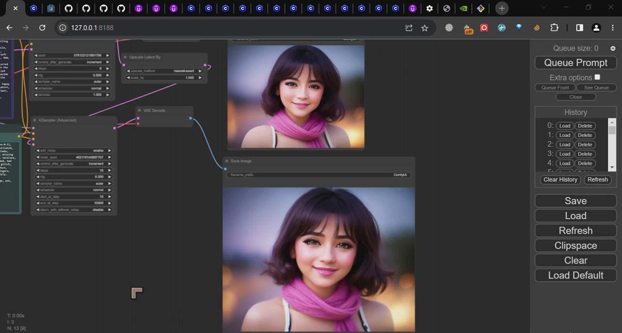 图片[2]-ComfyUI 利用 Stable Diffusion 学习AI GUI 工作流程教程-中英字幕-我爱自学网