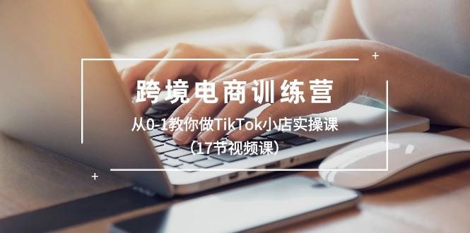 跨境电商训练营：从0-1教你做TikTok小店实操课(17节视频课-我爱自学网