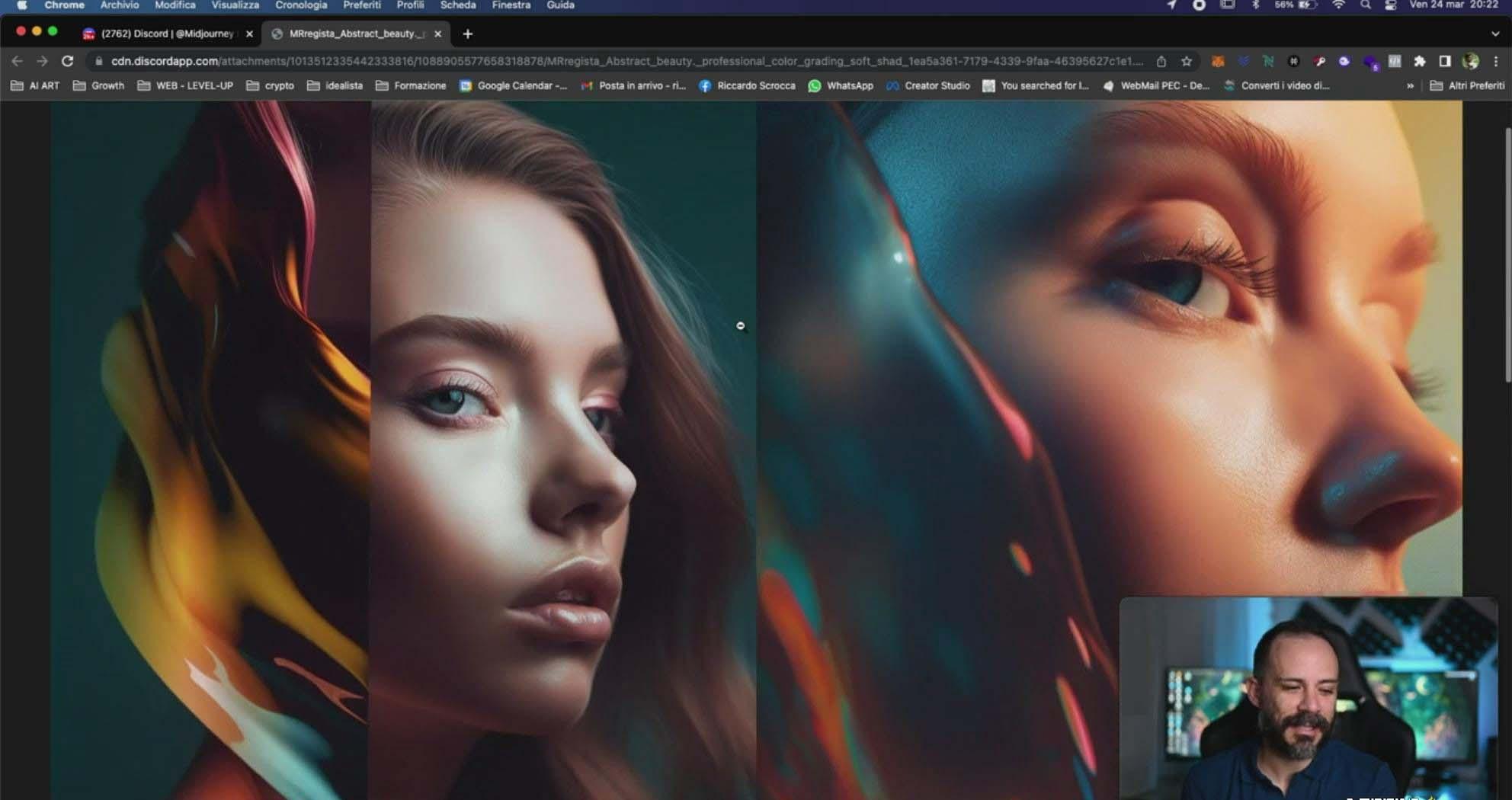 图片[6]-Midjourney AI人工智能创建和销售令人惊叹的海报教程-10节课-中英字幕-我爱自学网