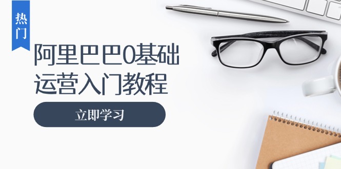 阿里巴巴运营零基础入门教程：涵盖开店、运营、推广，快速成为电商高手-我爱自学网