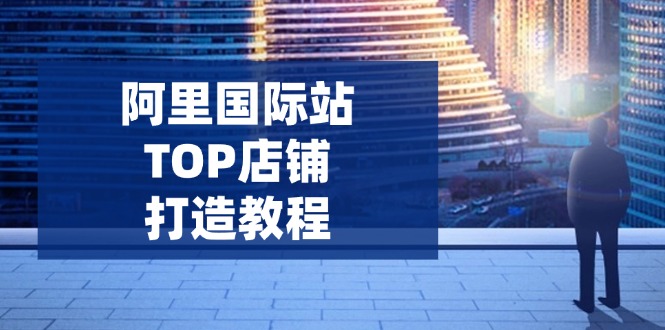 阿里国际站TOP店铺打造教程：涵盖平台到高阶，解决运营难题，提升询盘-我爱自学网