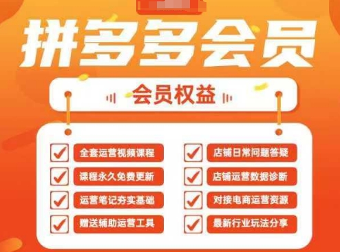 2025拼多多运营实战课，40节全流程教学，覆盖拼多多运营全链路-我爱自学网
