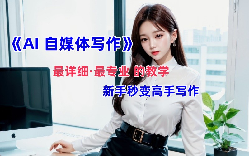 全网最全最细最专业的“AI自媒体写作”教学，新手小白秒变写作高手！-我爱自学网