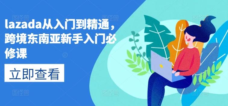 lazada从入门到精通，跨境东南亚新手入门必修课-我爱自学网