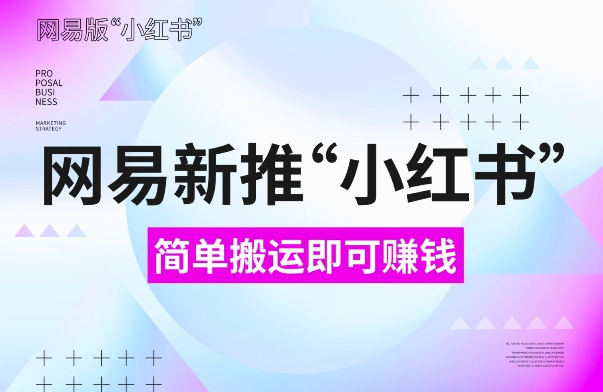 网易官方新推“小红书”，搬运即有收益，新手小白千万别错过(附详细教程)【揭秘】-我爱自学网