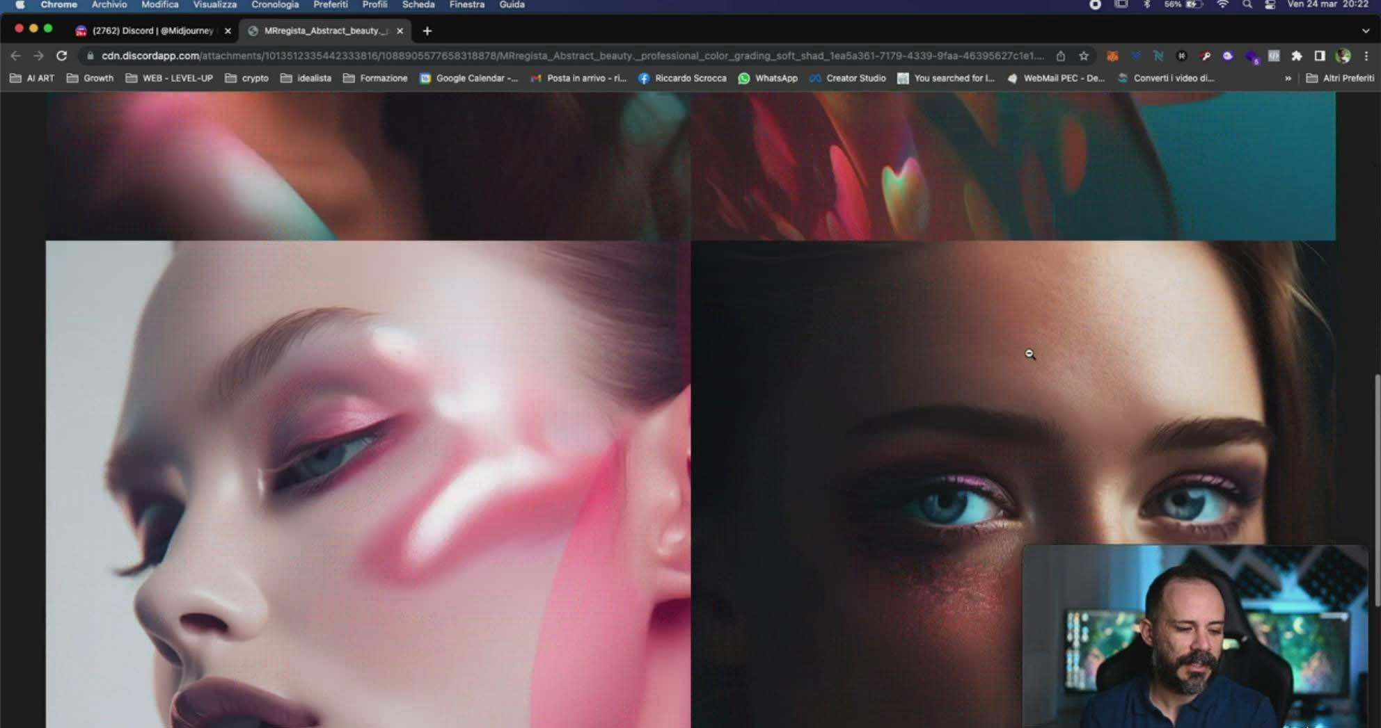 图片[5]-Midjourney AI人工智能创建和销售令人惊叹的海报教程-10节课-中英字幕-我爱自学网