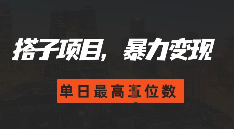 2024搭子玩法，0门槛，暴力变现，单日最高破四位数【揭秘】-我爱自学网