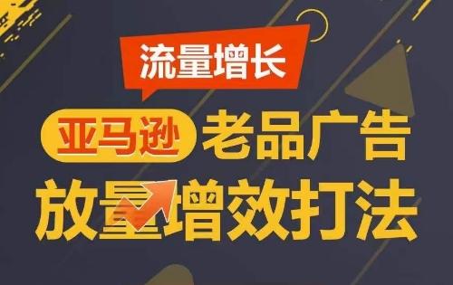 流量增长 亚马逊老品广告放量增效打法，短期内广告销量翻倍-我爱自学网