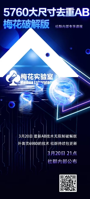 视频号连怼玩法-5760大尺寸去重AB技术-梅花实验室社群专享-我爱自学网