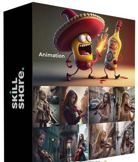 图片[1]-掌握 MidJourney V5 AI + ChatGPT创建一致的角色设计图像-22节课-中英字幕-我爱自学网