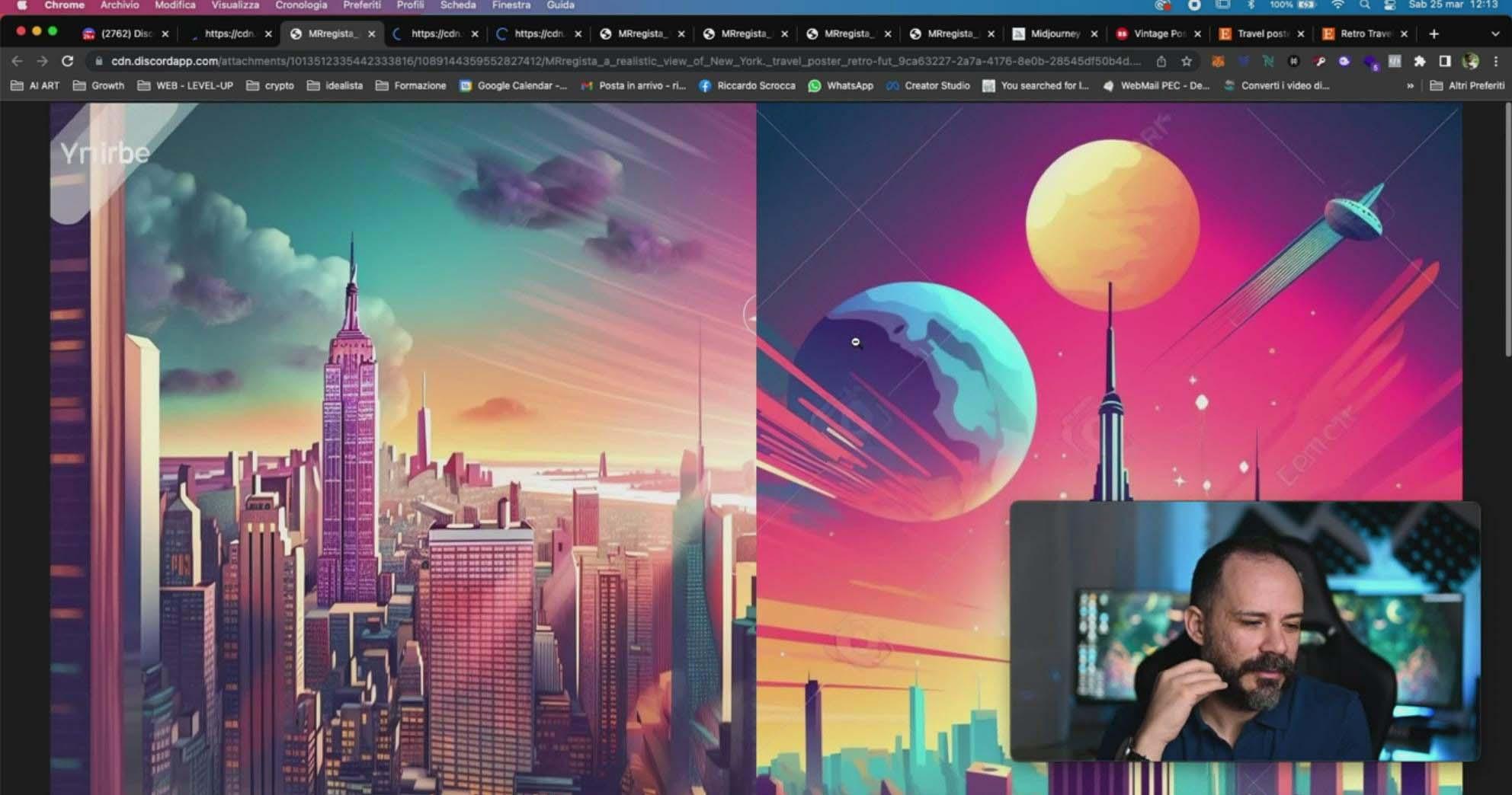 图片[11]-Midjourney AI人工智能创建和销售令人惊叹的海报教程-10节课-中英字幕-我爱自学网