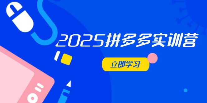 2025拼多多实训营：深度剖析运营关键，助力电商人快速提升-我爱自学网