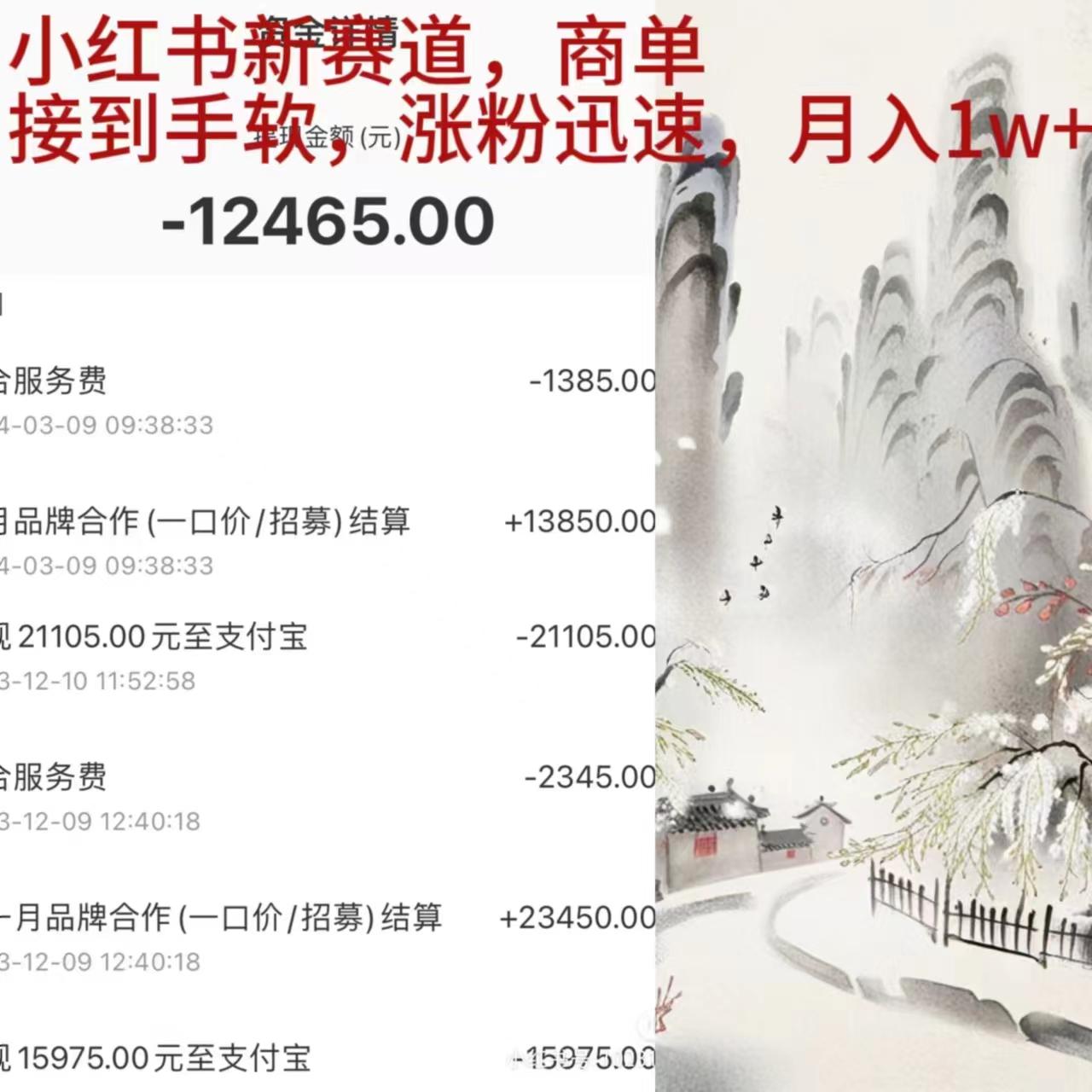 (9476期)小红书新赛道，商单接到手软，涨粉迅速，月入1w+-我爱自学网