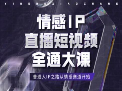 情感IP直播短视频全通大课，普通人IP之路从情感赛道开始-我爱自学网