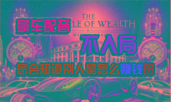 炫富神器，简单无脑粘贴复制，闷声发财，当天见收益，无上限封顶-我爱自学网