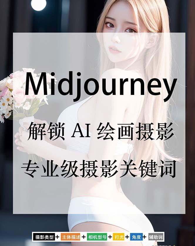 Midjourney关键词-解锁AI绘画专业级人工智能摄影关键词表-我爱自学网