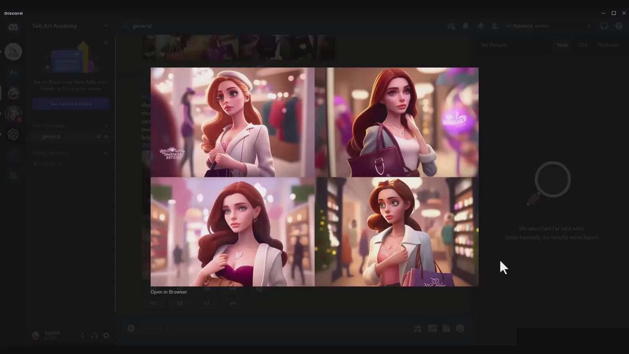 图片[5]-掌握 MidJourney V5 AI + ChatGPT创建一致的角色设计图像-22节课-中英字幕-我爱自学网