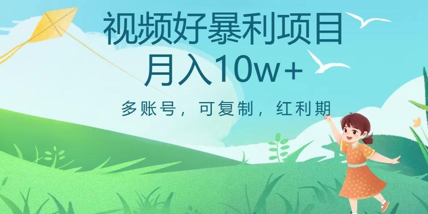外边收费699项目，视频号暴利项目，多账号可复制，红利期-我爱自学网