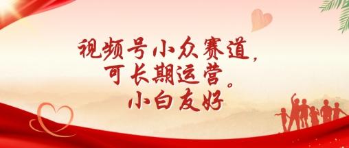 视频号小众赛道，可长期运营，小白友好【揭秘】-我爱自学网